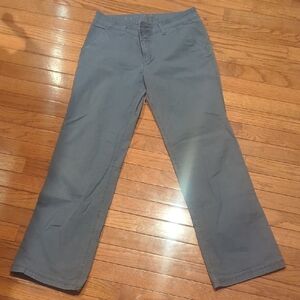 Columbia Charcoal Button-Fly Pants